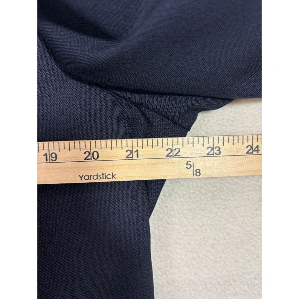 Brooks Brothers Classic Navy Wool Blazer with Gold Buttons